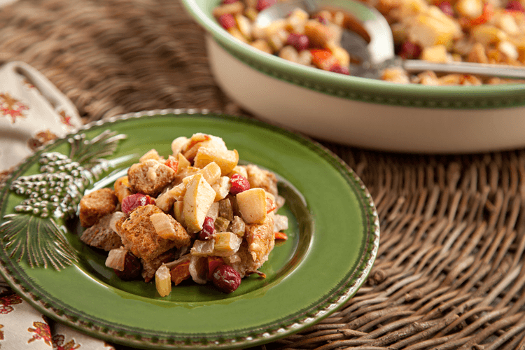 Apple-Cranberry Stuffing Recipe