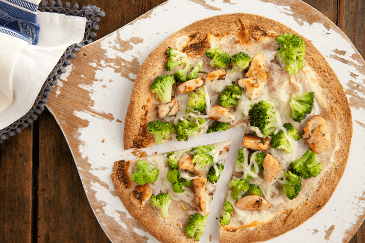 Crispy Chicken and Broccoli Pizza Recipe