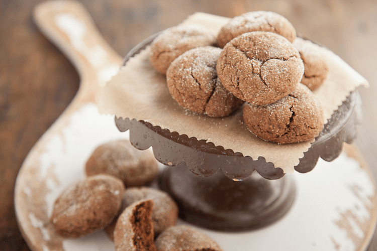 Chocolate Gingerbread Crinkles Dessert Recipe