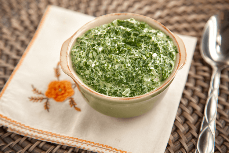 Creamed Spinach Recipe