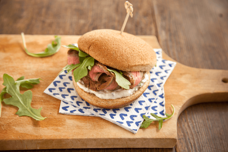 Grilled Marinated Flank Steak Sandwich Recipe