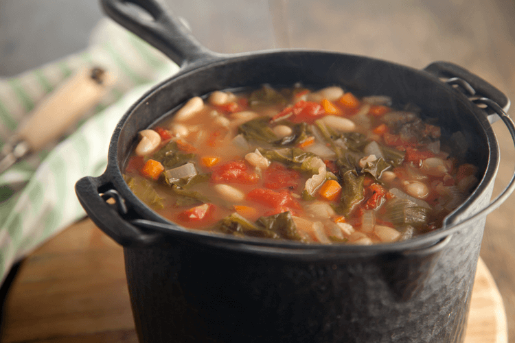 Hearty Greens and Beans Soup Recipe