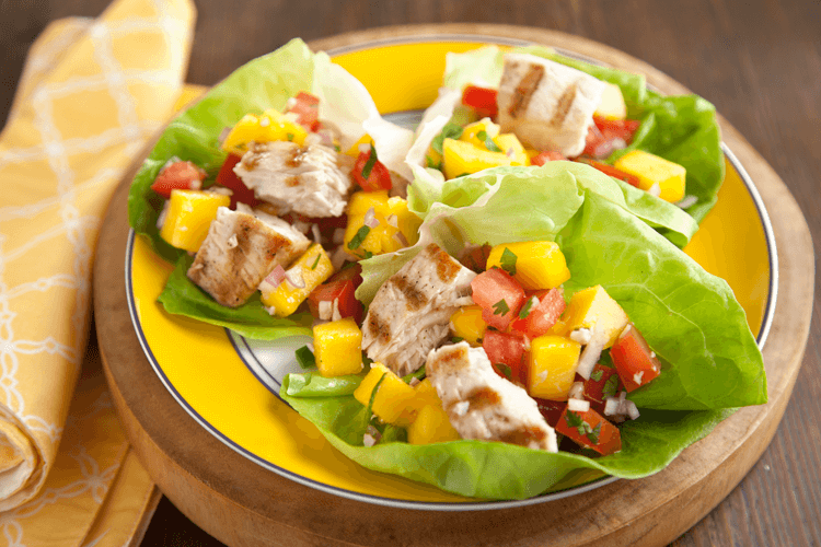Mahi Mahi Lettuce Wraps Recipe