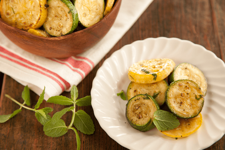 Pan-Seared Summer Squash Medley Recipe with Lemon and Mint