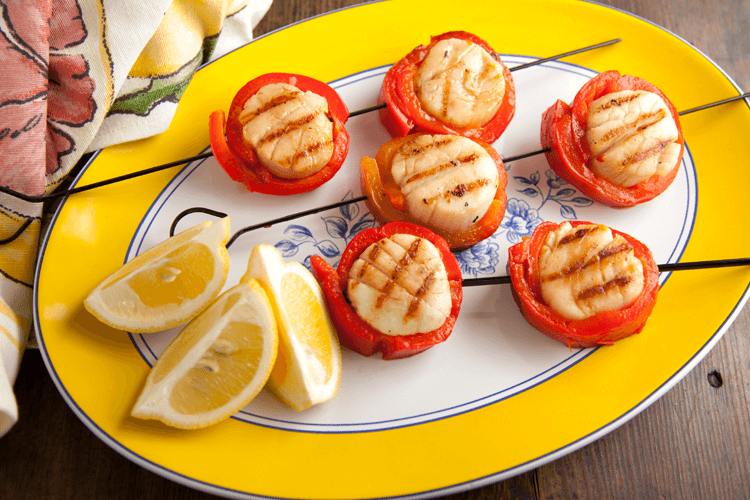 Red Pepper Scallops Recipe