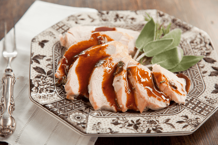 Rosemary Roast Turkey Breast Recipe with Orange-Maple Glaze