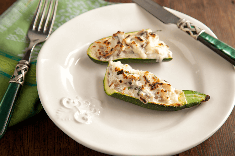 Stuffed Zucchini Boats Recipe