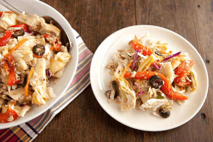 Tuna Antipasto Salad Recipe